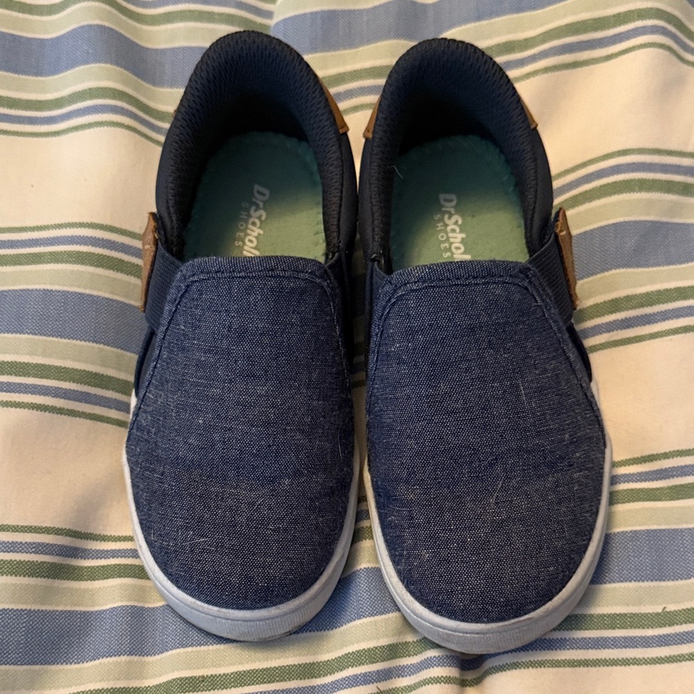 Dr. Scholl's Kids Navy Slip-On Sneakers